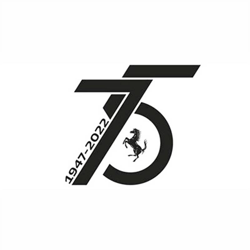 Auto Abzeichen Logo für Ferrari,Motorhaubenaufkleber Kofferraumaufkleber Emblem Auto-Tuning-Emblem Sticker Zubehör von BHNRXQNJ