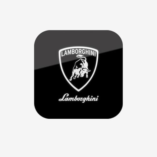 Auto Abzeichen Logo für Lamborghini Urus Huracan,Motorhaubenaufkleber Kofferraumaufkleber Emblem Auto-Tuning-Emblem Sticker Zubehör von BHNRXQNJ