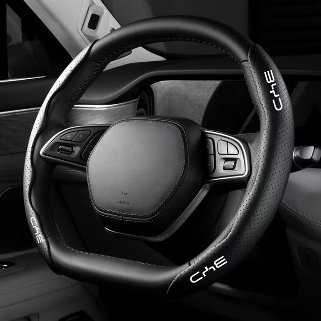 Auto Lenkradhüllen für BYD Song pro/max/DM/Plus,Segmentierter Lenkradschutz Atmungsaktive Griff Deko Zubehör Auto Lenkradhüllen für BYD Song pro/max/DM/Plus,Segmentierter Lenkradschutz Atmungsaktive Griff Deko Zubehör von BHNRXQNJ