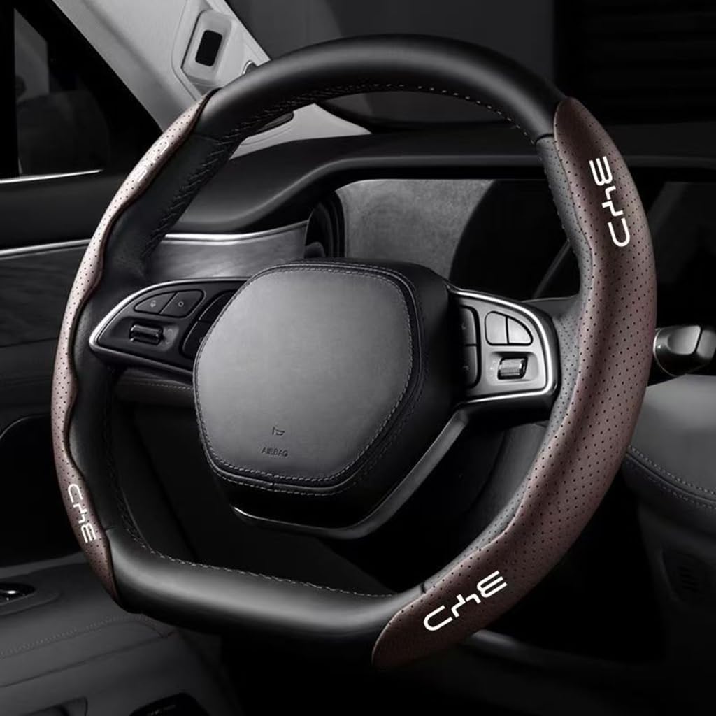 Auto Lenkradhüllen für BYD Yuan Pro 2021-2025,Segmentierter Lenkradschutz Atmungsaktive Griff Deko Zubehör Auto Lenkradhüllen für BYD Yuan Pro 2021-2025,Segmentierter Lenkradschutz Atmungsaktive Griff Deko Zubehör von BHNRXQNJ