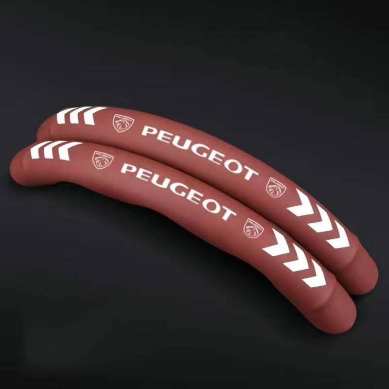 Auto Lenkradhüllen für Peugeot 1007 106 107 108,Segmentierter Lenkradschutz Atmungsaktive Griff Deko Zubehör von BHNRXQNJ