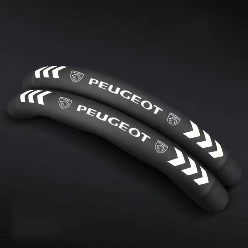 Auto Lenkradhüllen für Peugeot Partner/Pick Up,Segmentierter Lenkradschutz Atmungsaktive Griff Deko Zubehör von BHNRXQNJ