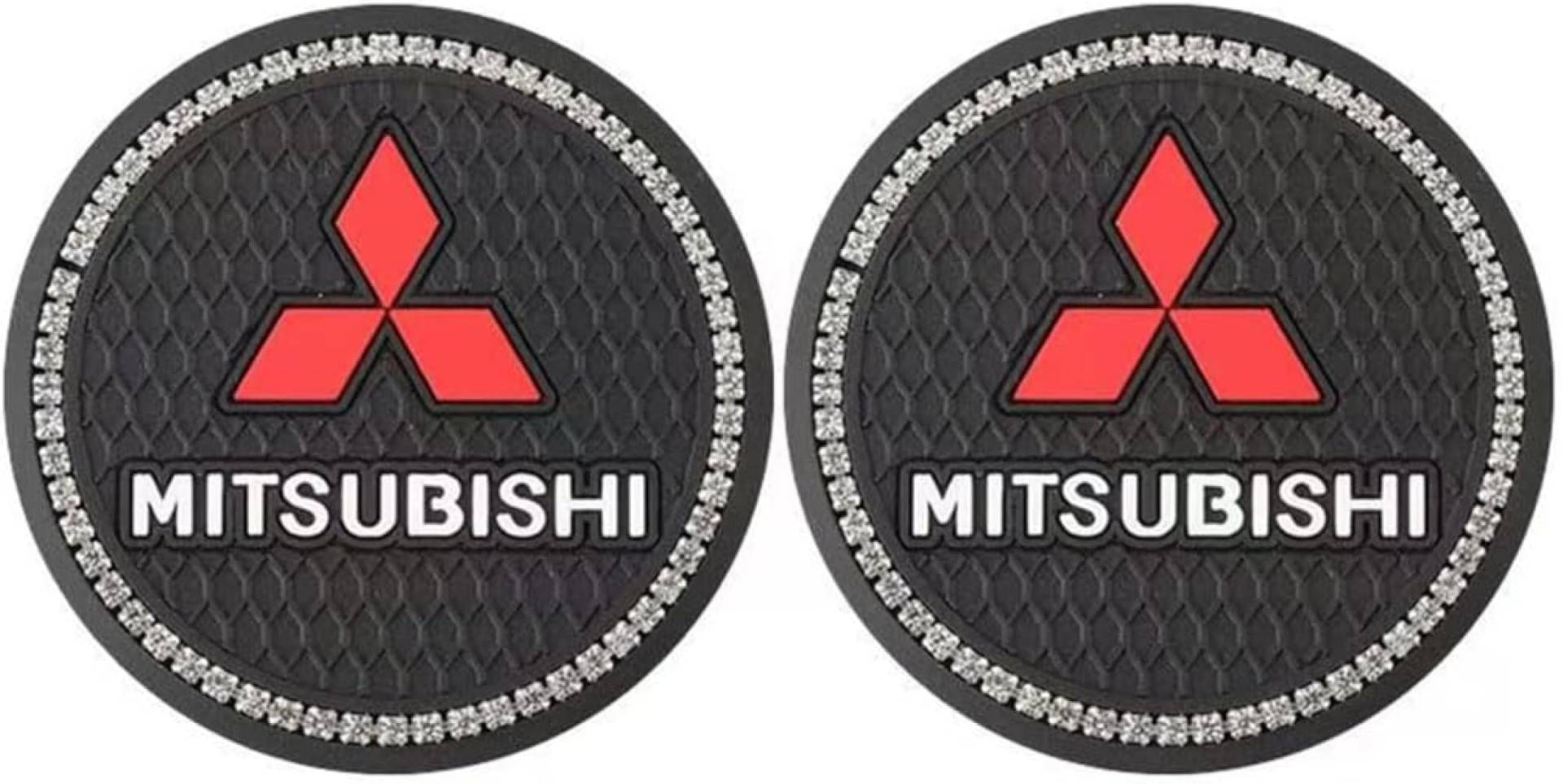 Auto Untersetzer für Mitsubishi Eclipse Cross 2018-2023,Silikon Auto Getränkehalter Untersetzer Kaffee Tee Pad Isolierte Getränkematte Autozubehör Auto Untersetzer für Mitsubishi Eclipse Cross 2018-2023,Silikon Auto Getränkehalter Untersetzer Kaffee Tee Pad Isolierte Getränkematte Autozubehör von BHNRXQNJ