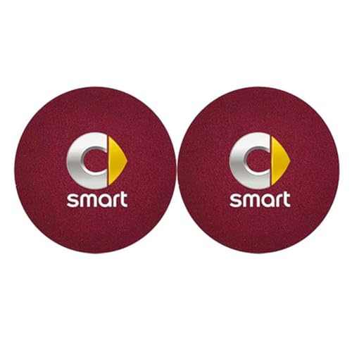 Auto Untersetzer für Smart Forfour (First Generation) 2004–2006,Silikon Auto Getränkehalter Untersetzer Kaffee Tee Pad Isolierte Getränkematte Autozubehör von BHNRXQNJ