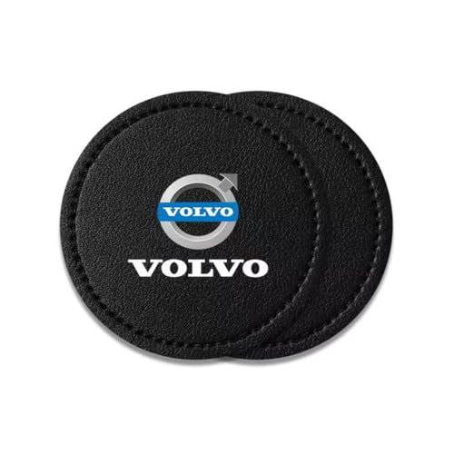 Auto Untersetzer für Volvo S40 S60 S80 S90,Silikon Auto Getränkehalter Untersetzer Kaffee Tee Pad Isolierte Getränkematte Autozubehör Auto Untersetzer für Volvo S40 S60 S80 S90,Silikon Auto Getränkehalter Untersetzer Kaffee Tee Pad Isolierte Getränkematte Autozubehör von BHNRXQNJ