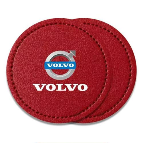 Auto Untersetzer für Volvo S40 S60 S80 S90,Silikon Auto Getränkehalter Untersetzer Kaffee Tee Pad Isolierte Getränkematte Autozubehör Auto Untersetzer für Volvo S40 S60 S80 S90,Silikon Auto Getränkehalter Untersetzer Kaffee Tee Pad Isolierte Getränkematte Autozubehör von BHNRXQNJ