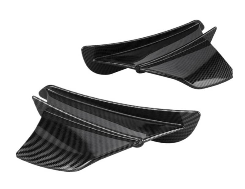 Motorrad Seitenverkleidung Für YZF R1 R1M R7 R6 R3 R125 FZ6R TZR50 FZ1 Motorrad Verkleidung Seite Winglet Aerodynamische Flügel Deflektor Spoiler von BHOUTY