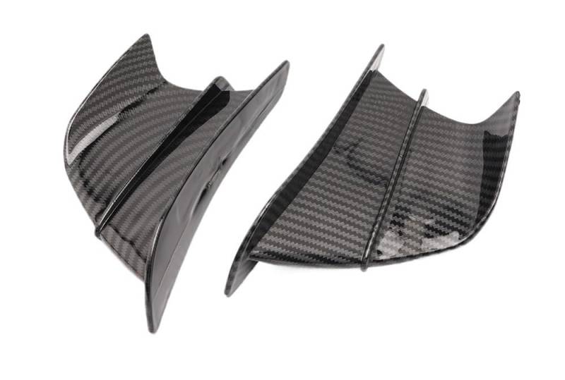 Motorrad Seitenverkleidung Für Zx636r Zx 636R Zx6rr Zx1400 Zzr1400 Zzr1100 Verkleidung Seite Winglet Deflektor Aerodynamische Flügel Spoiler Zubehör von BHOUTY