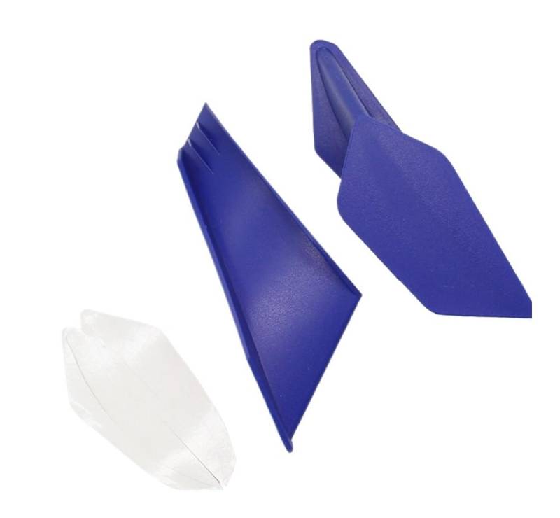 Motorrad Seitenverkleidung Motorrad Aerodynamische Winglets Spoiler Flügel Kit Für H2/H2R Zubehör Verkleidung Seite Panel Abdeckung Verkleidung Schutz von BHOUTY