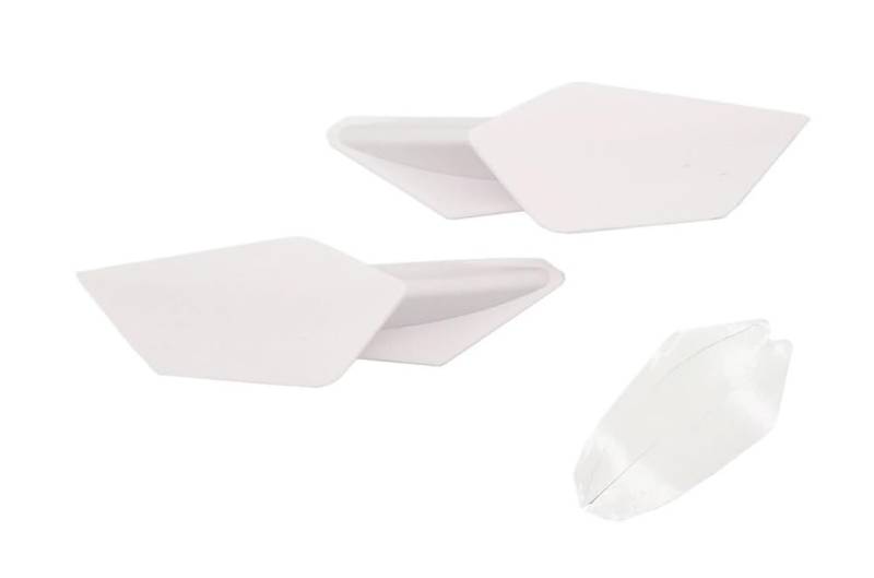 Motorrad Seitenverkleidung Motorrad Aerodynamische Winglets Spoiler Flügel Kit Für H2/H2R Zubehör Verkleidung Seite Panel Abdeckung Verkleidung Schutz von BHOUTY