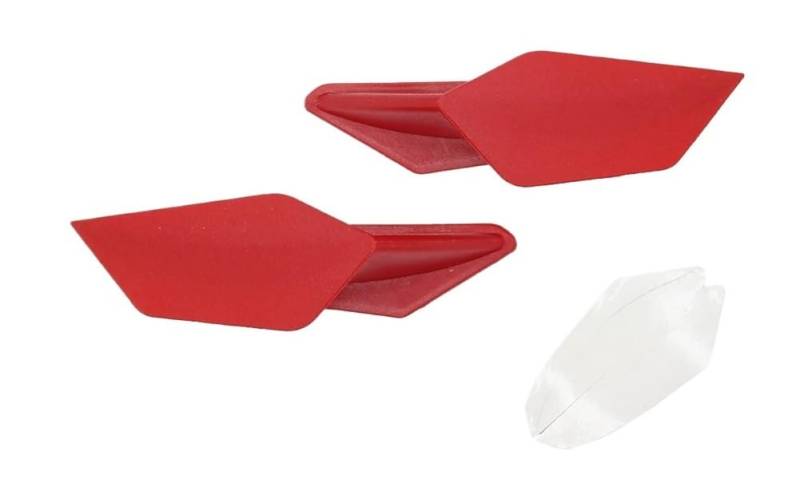Motorrad Seitenverkleidung Motorrad Aerodynamische Winglets Spoiler Flügel Kit Für H2/H2R Zubehör Verkleidung Seite Panel Abdeckung Verkleidung Schutz von BHOUTY