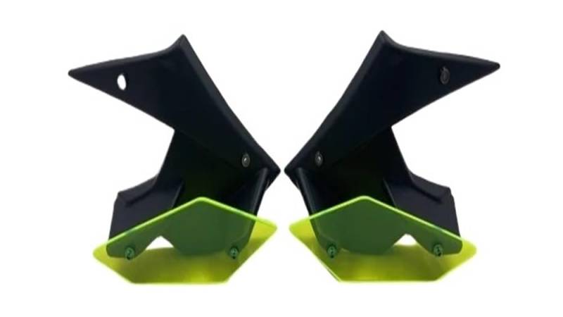 Motorrad Seitenverkleidung Motorrad Für Z900 Z 900 2020 2021 Seite Spoiler Winglet Aerodynamische Fixed Wing Kit Fixed Winglet Verkleidung Flügel von BHOUTY