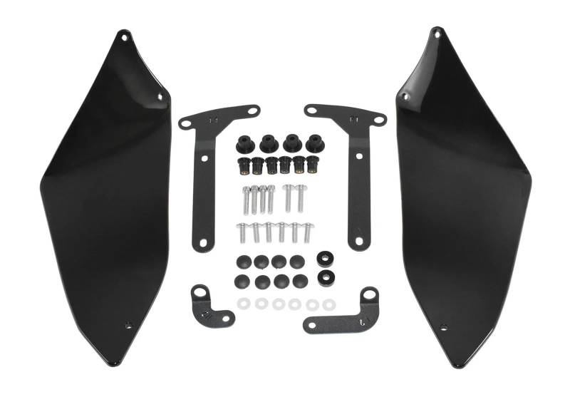 Motorrad Seitenverkleidung Motorrad Seitenflügel Bildschirm Windabweiser Air Spoiler Panel Verkleidung Abdeckung Für Wüste X 2022 2023 Flügel von BHOUTY