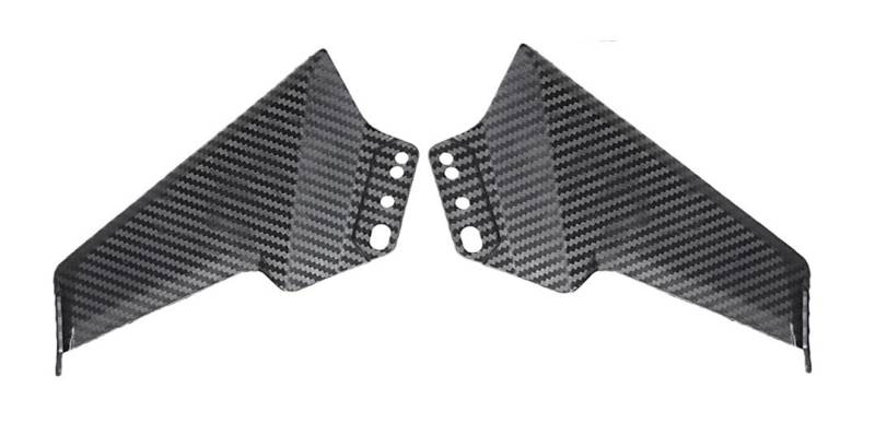 Motorrad Seitenverkleidung Universal Motorrad Seitenflügel Spoiler Verkleidung Hinten Festen Flügel Für YZF-R1 R6 R3 R25 R125 R15 Verkleidung Winglet Seitenflügel von BHOUTY