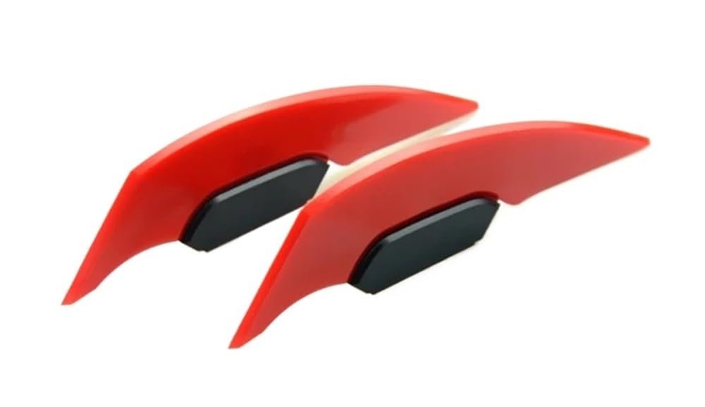 Motorrad Seitenverkleidung Universal Motorrad Winglet Aerodynamischer Spoiler Dynamische Flügeldekoration Seitenabdeckung Verkleidungsschutzflügel Motorrad Seitenverkleidung Universal Motorrad Winglet Aerodynamischer Spoiler Dynamische Flügeldekoration Seitenabdeckung Verkleidungsschutzflügel von BHOUTY
