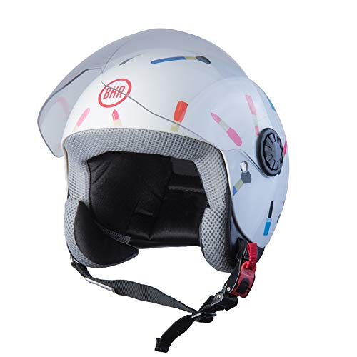 BHR Helmets 806 KID Motorradhelm Jugend Unisex, Make Up, S von BHR