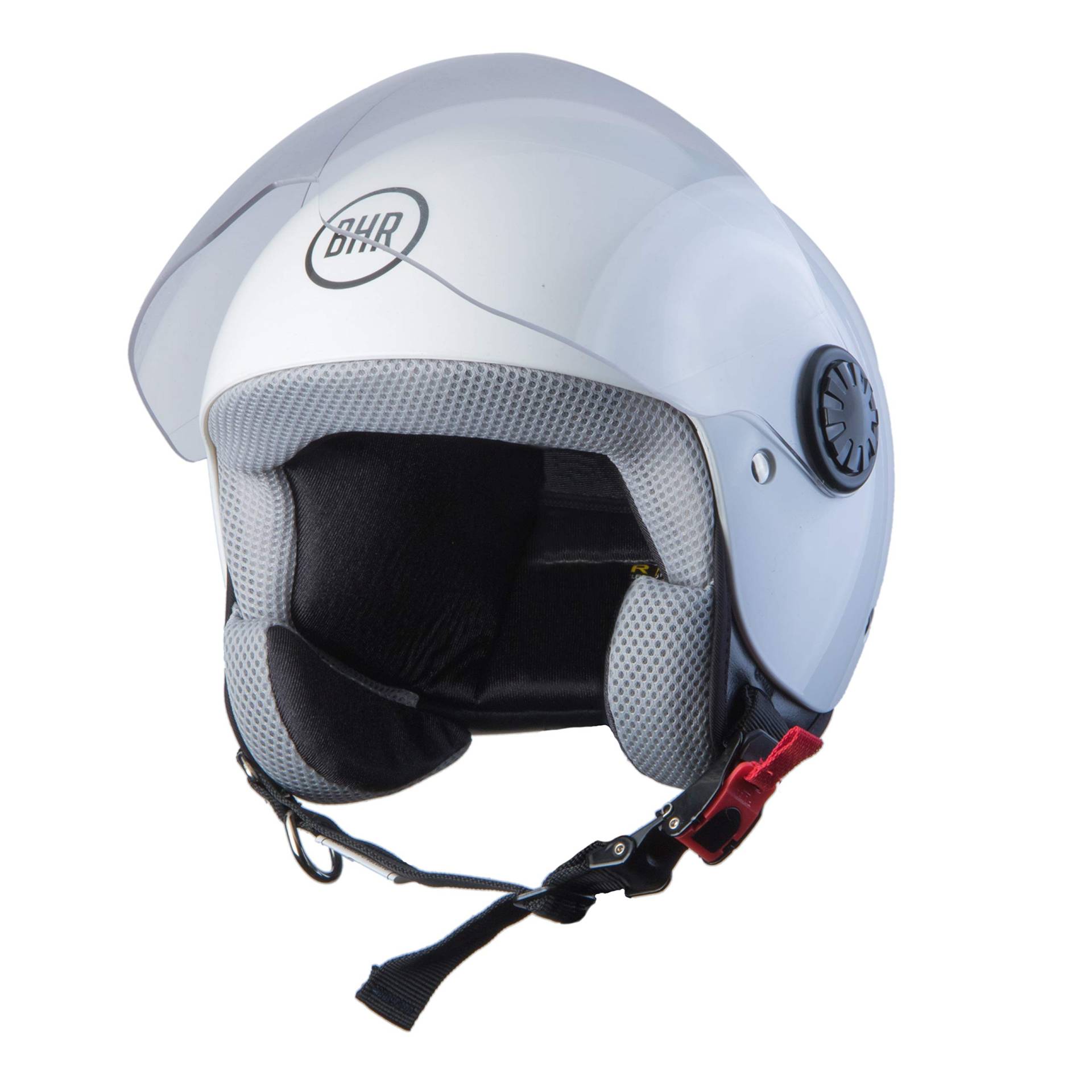 BHR Helmets 806 KID Motorradhelm Jugend Unisex, Weiss, M von BHR
