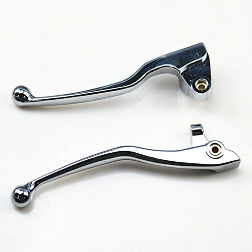 BHYShop Chrom Brems- und Kupplungshebel Yamaha V-Star 650 1100 Custom / XVS400 Drag Star 96-02 von BHYShop