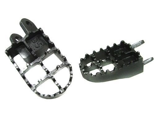 Grau MX Fußrasten FOOTPEGS für CR80 XR XR250 XR350R XR400 XR600R XR650R XR650L von BHYShop