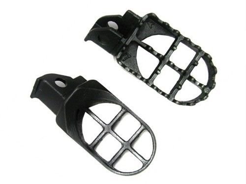 Gris acier Pied Repose-pieds Piquets pour 1990-1998 DR250 DR350 Dr650 DR 250 350 650 von BHYShop