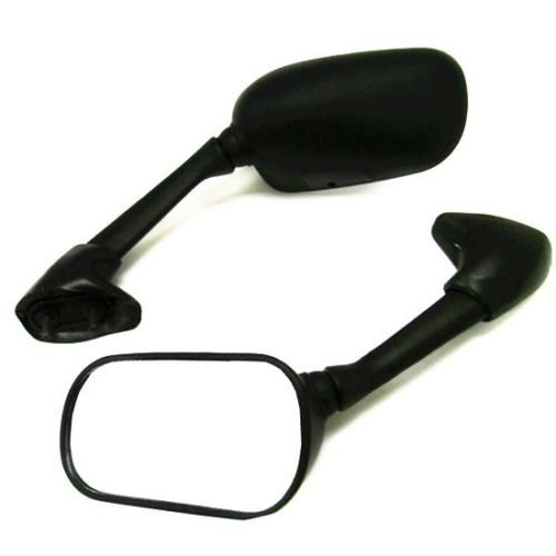 Rückansicht Rückspiegel für Yamaha 2003-2005 YZF R6 2006-2009 YZF R6S (Schwarz) von Lupsty