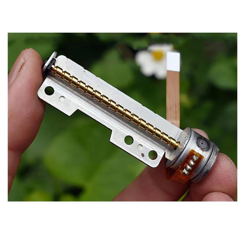 15MM Stepper electronic starter 2-Phase 4-Wire Stepper electronic starter DC 6V 0.55A 50MM Long Screw Rod Stepping electronic starter Model BIANMTSW von BIANMTSW