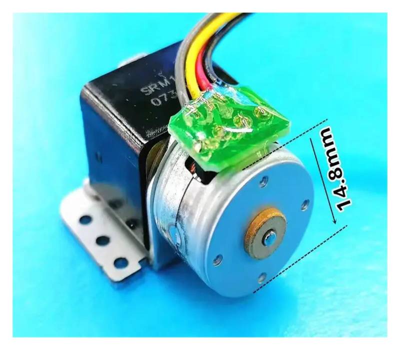 15mm Full Metal Gear Stepper electronic starter DC 5V 2-Phase 4-Wire Precision Gearbox Stepping electronic starter DIY Robot CCTV Camera BIANMTSW von BIANMTSW