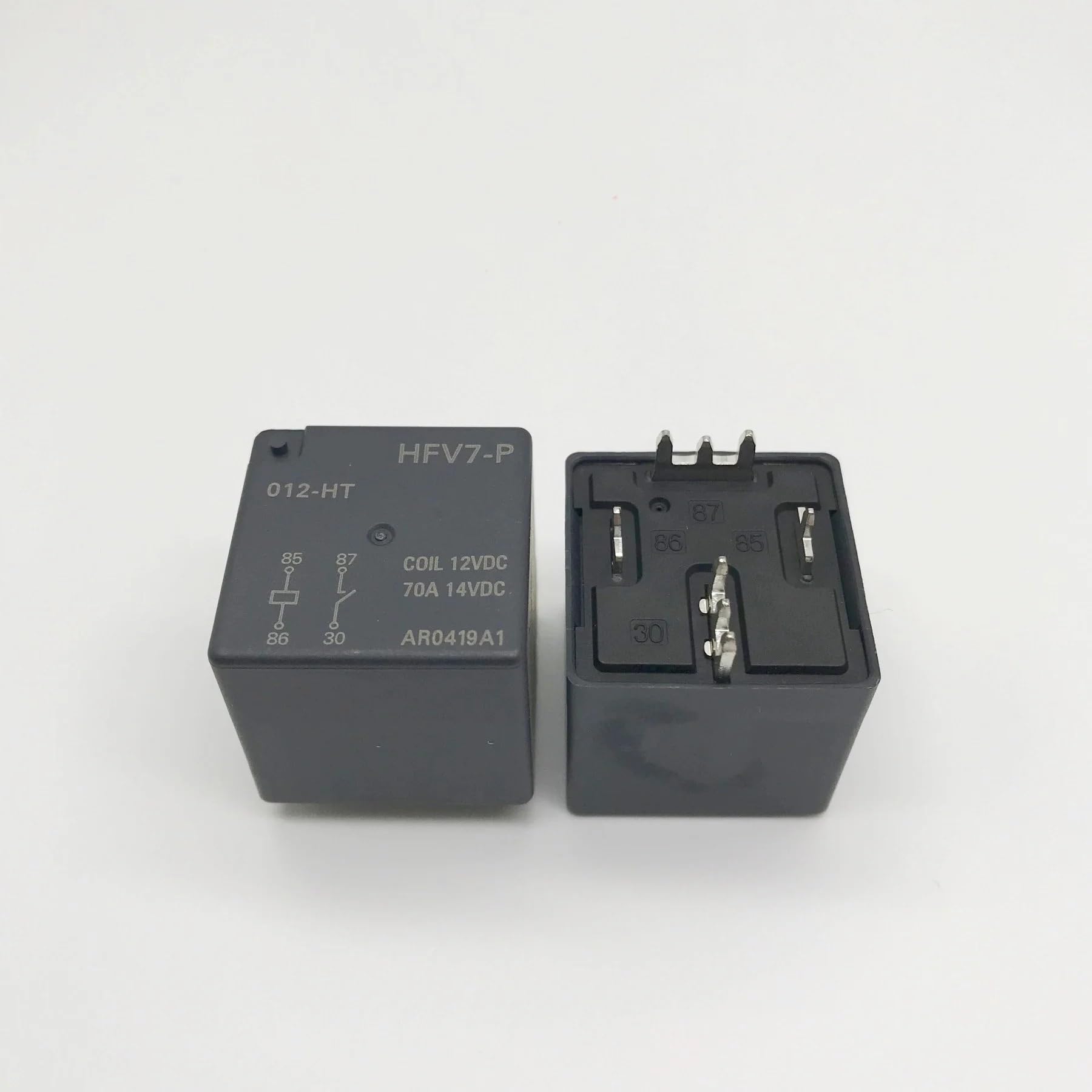 Automotive Relay HFV7-P-012-HT 4-pin set of normally open 70A14VDC PCB lead out pins BIANMTSW Automotive Relay HFV7-P-012-HT 4-pin set of normally open 70A14VDC PCB lead out pins BIANMTSW von BIANMTSW