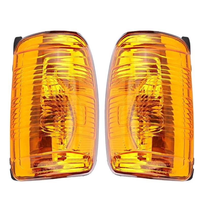 BIAREN Außenspiegel-Blinker-Lampen-Set, bernsteinfarben, links und rechts, für Ford Transit MK8 ab 2014, 1847388, 1847390, bernsteinfarben/orange von BIAREN