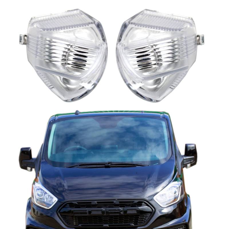 BIAREN Außenspiegel-Blinker-Set, links und rechts, für Ford Transit Custom ab 2012, 1766580, 1766579, BK2113B381AB BK2113B382AB von BIAREN