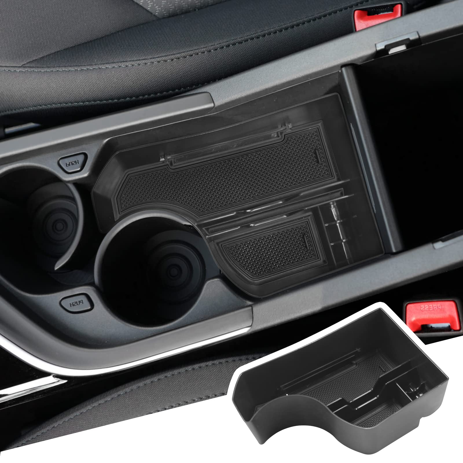 BIBIBO Mittelkonsole Aufbewahrungsbox für Kia NIRO SG2 EV PHEV 2022-2024, Organizer mit Rutschfestermatte, Handschuhfach, Mittelarmlehne, Konsolenschalen Armlehnen, Auto Armlehnenablage Zubehör BIBIBO Mittelkonsole Aufbewahrungsbox für Kia NIRO SG2 EV PHEV 2022-2024, Organizer mit Rutschfestermatte, Handschuhfach, Mittelarmlehne, Konsolenschalen Armlehnen, Auto Armlehnenablage Zubehör von BIBIBO