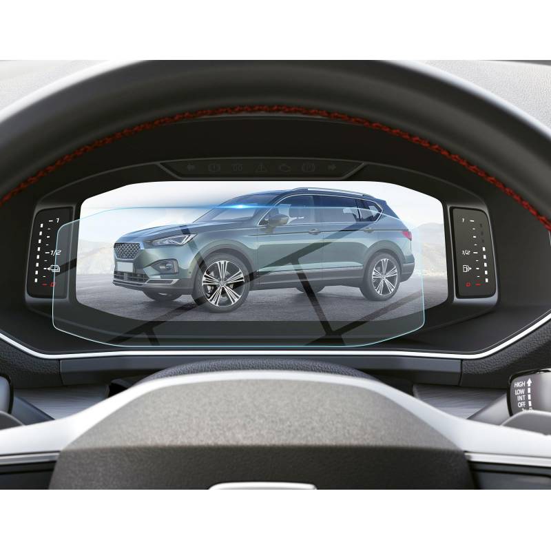 BIBIBO Seat Ibiza Navigation Schutzfolie, Displayschutzfolie für Seat Ibiza Arona 2022 2023, 9H Gehärtetes Glas Displayschutzfolie, GPS Navigator Displayschutzfolien von BIBIBO