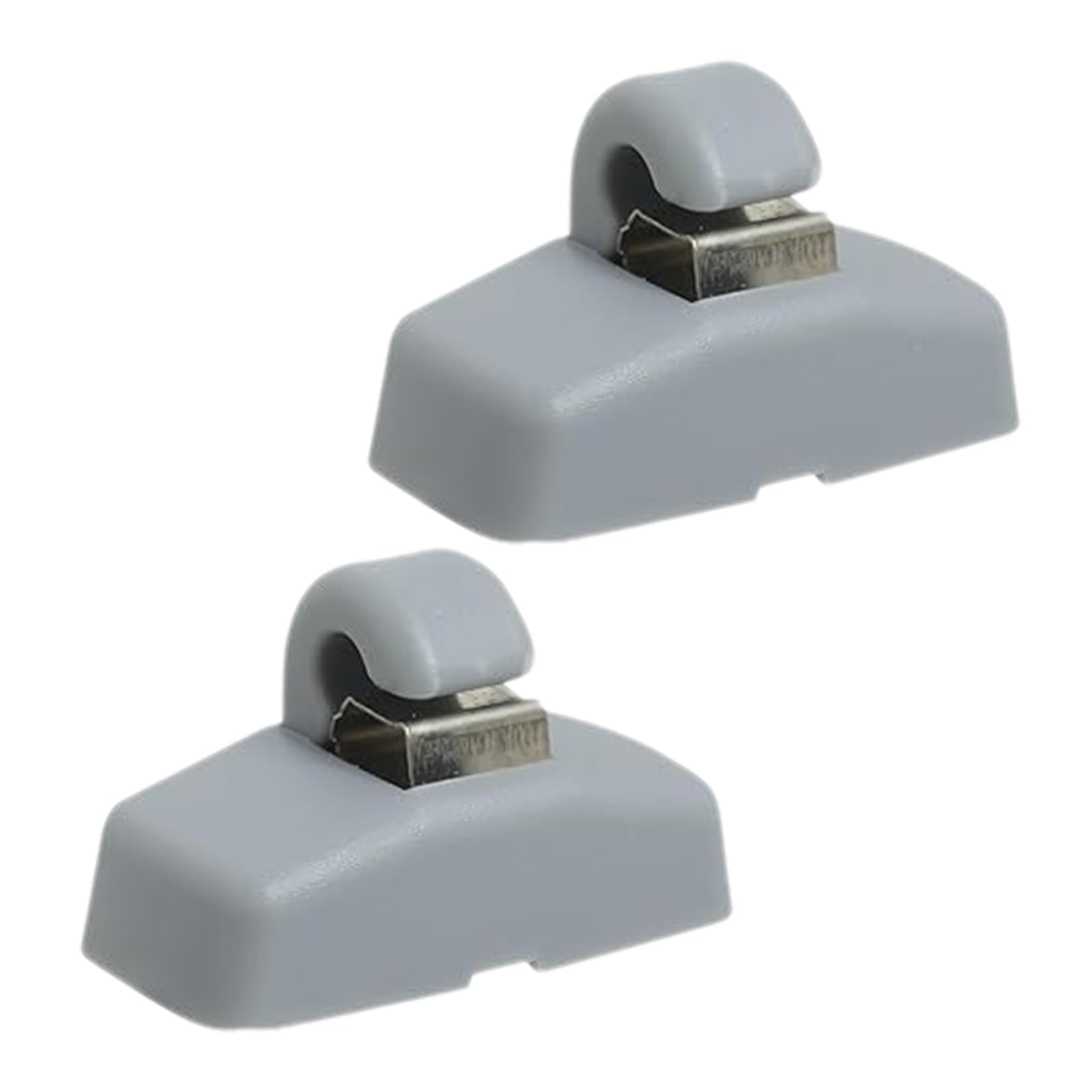 2 Stück Sonnenblende Auto Clip,Personalisiert Ersatz Sonnenblenden Halterung Haken Sonnenblendenhalter Halteclip Kompatibel für Vw Audi Caddy Alhambra Mercedes Opel Pontiac Sharan Transporter T5 von BIBITI