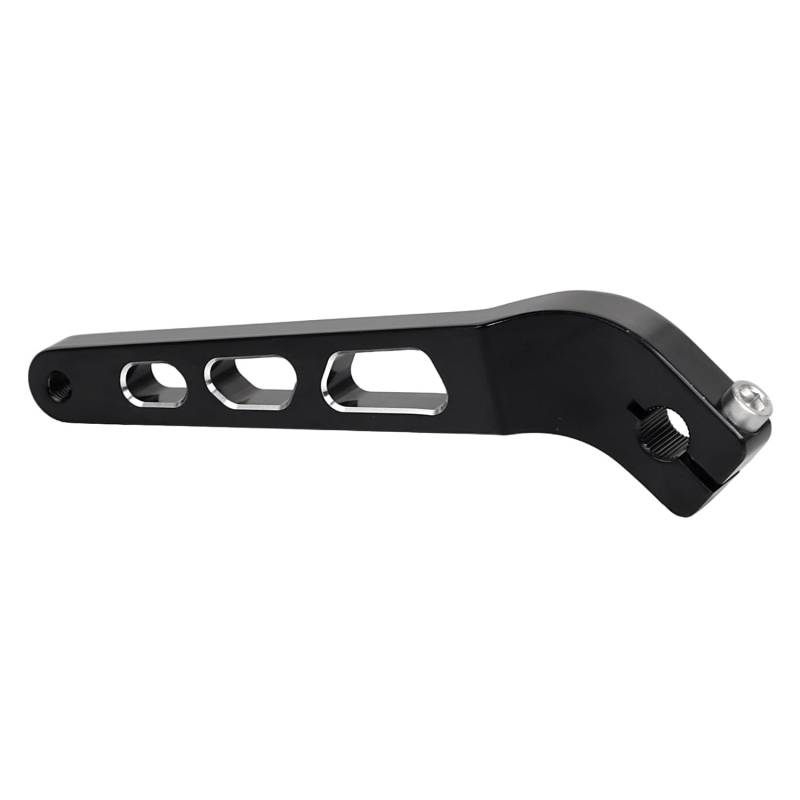 BID4ZE Black Cut Schalthebel für Harley 1990-2017 FX Softail, 1991-2017 Dyna (außer 2014-2017 FXDL, FXDLS oder Modelle mit Further Forward Mid-Control Kit) von BID4ZE