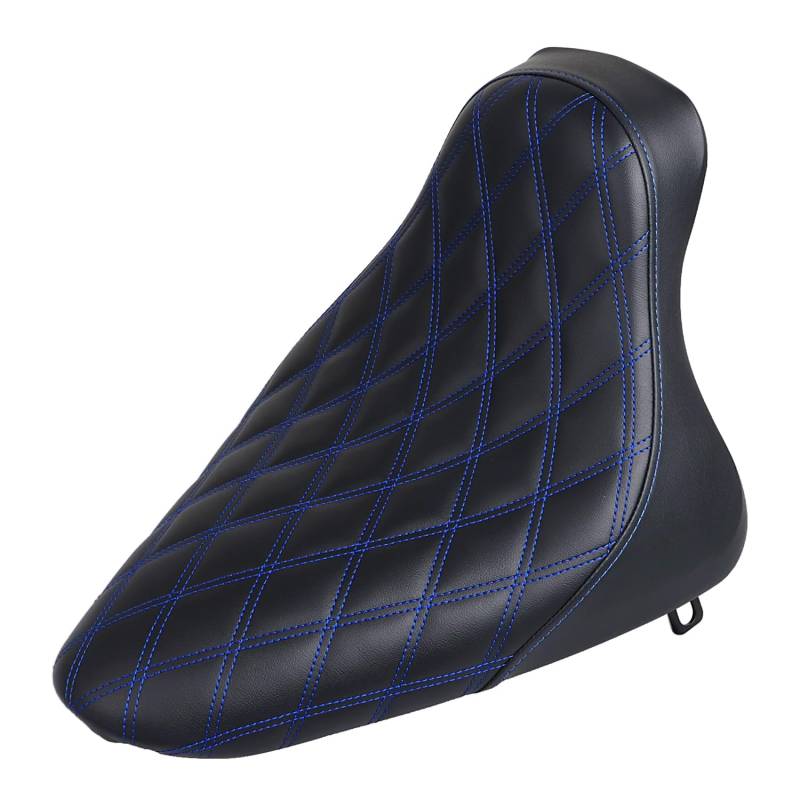 BID4ZE Driver Butt Bucket Solo Seat Für Harley Fat Boy FLSTF/EFI FLSTFI 2000-2006 Heritage Softail FLST 2000-2007 Softail Standard FXST Softail Springer FXSTS 2000-2005 von BID4ZE