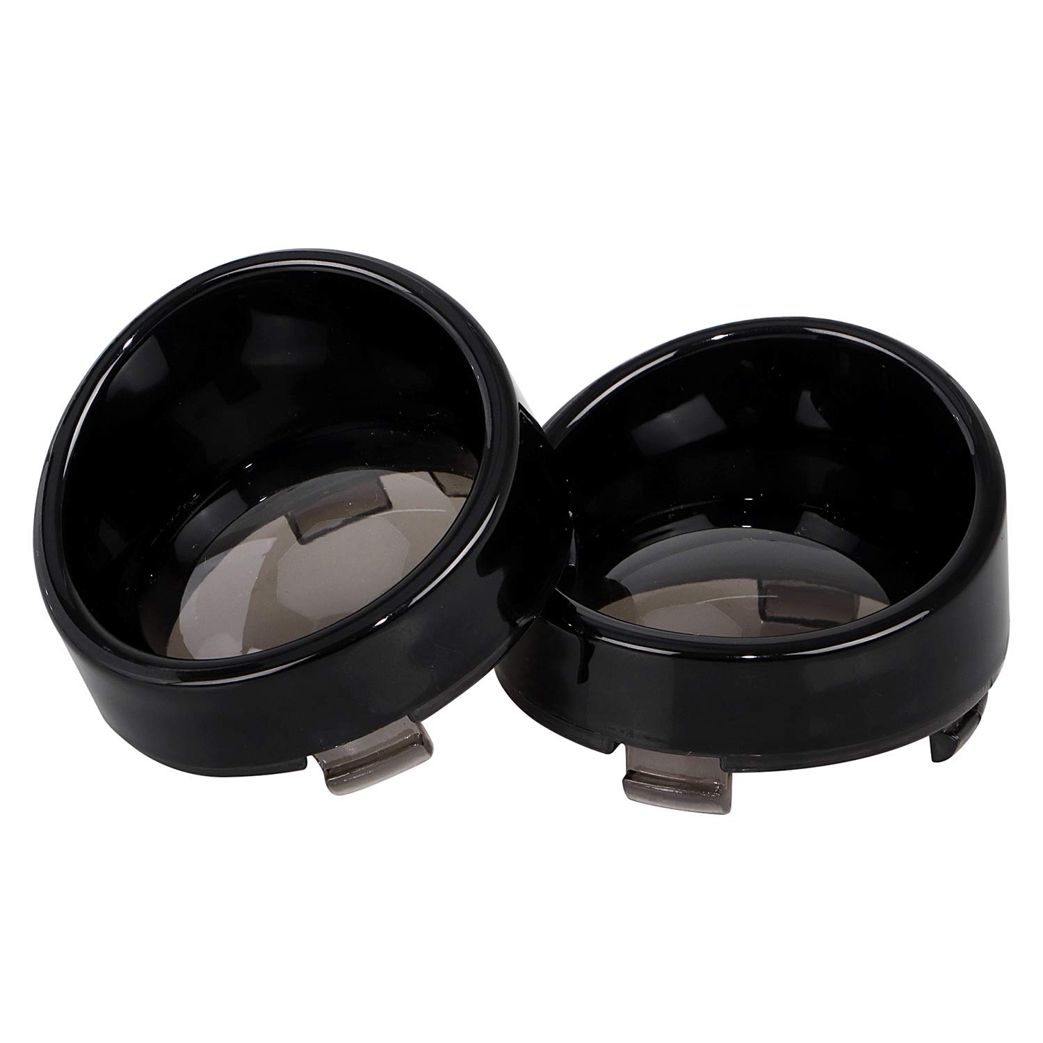 BID4ZE Gloss Black Visor Bullet Turn Signals Light Smoke Lens Cover Kompatibel Mit Harley Touring Electra Glide Road Glide Street Glide Dyna Super Glide FXD Sportster 1200/883 BID4ZE Gloss Black Visor Bullet Turn Signals Light Smoke Lens Cover Kompatibel Mit Harley Touring Electra Glide Road Glide Street Glide Dyna Super Glide FXD Sportster 1200/883 von BID4ZE