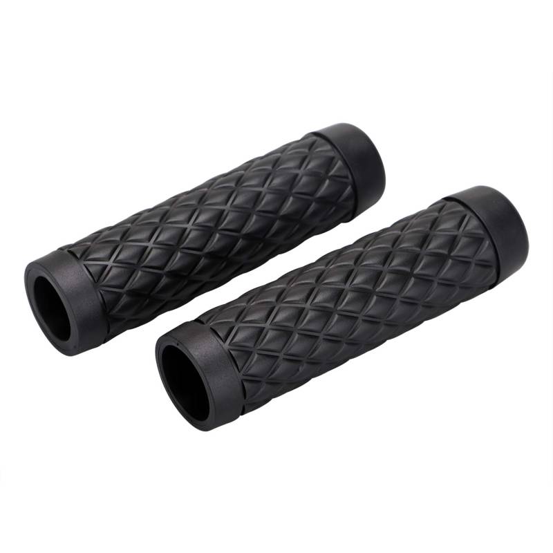 BID4ZE Universal-Gummi 1"Lenker Handgriffe Comfort Hand Motorrad Lenkergriff Thruster Grip für Harley-Suzuki von BID4ZE