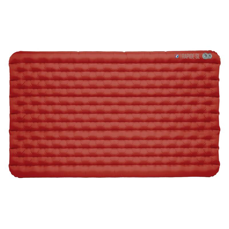 BIG AGNES Rapide SL Isolierte Isomatte, Orange, doppelt breit (40 x 72 cm) von BIG AGNES