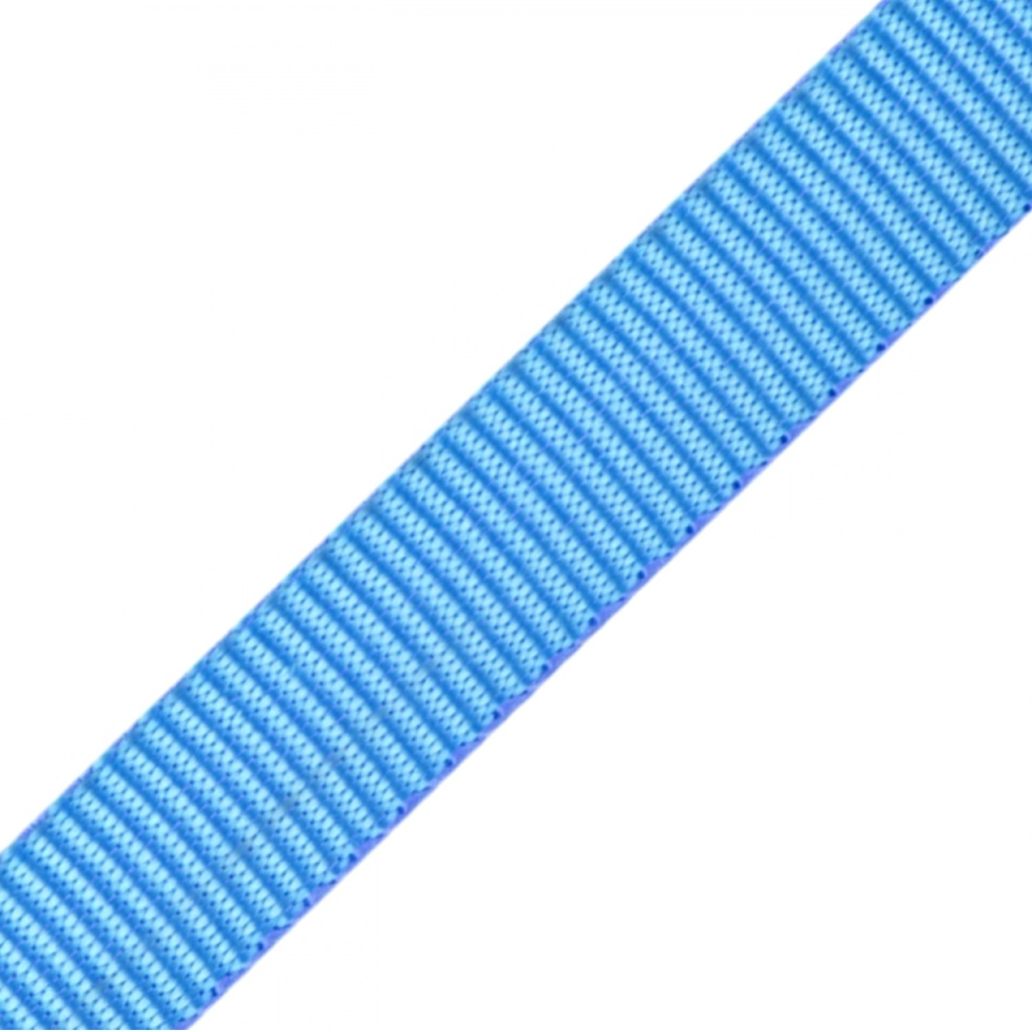 BIG-SAM - 10535 - Gurtband aus Polypropylen - 15mm Breite - 1, 5 oder 10 Meter - Auswahl aus 16 Farben (5 Meter, Hellblau (51)) von BIG-SAM