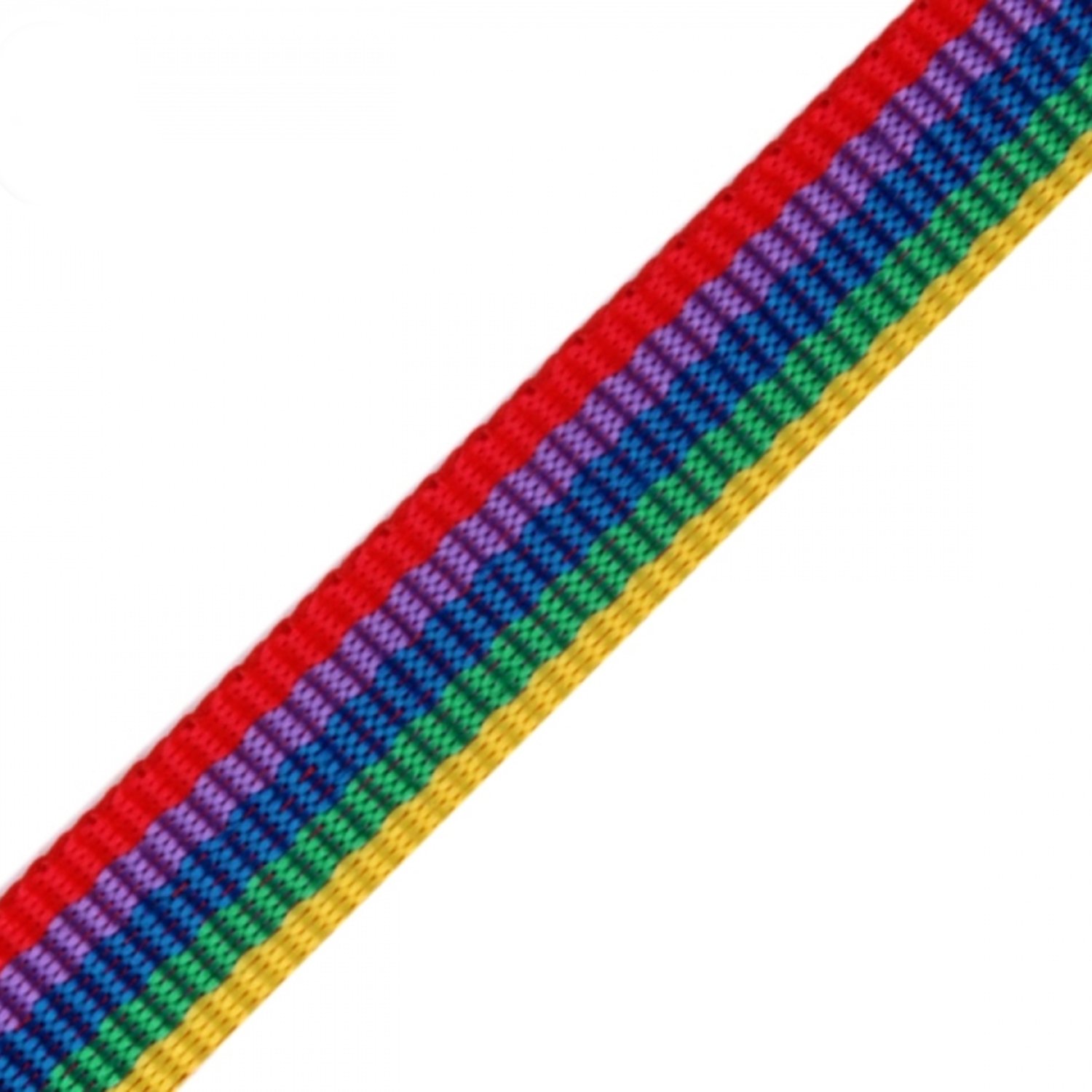 BIG-SAM - 10545 - Gurtband aus Polypropylen - 15mm Breite - 1, 5 oder 10 Meter - Auswahl aus 16 Farben (5 Meter, Multicolored (90)) von BIG-SAM