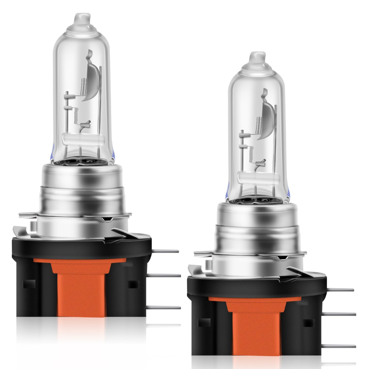 BIHEE H15 Halogen Scheinwerferlampen 12V 15/55W 3000K Gelb Helles Licht Halogenlampen für Auto,2 Lampen BIHEE H15 Halogen Scheinwerferlampen 12V 15/55W 3000K Gelb Helles Licht Halogenlampen für Auto,2 Lampen von BIHEE