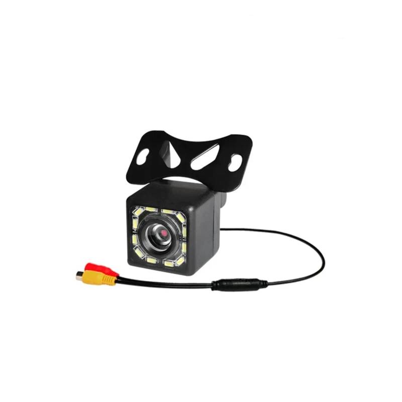 1Pcs Auto Rückansicht Kamera 4 8 12 Nacht Für Vision Rückfahr Auto Parkplatz Monitor CCD Wasserdicht 170 Grad HD Video Parkkamera(12 LED) von BIISVM