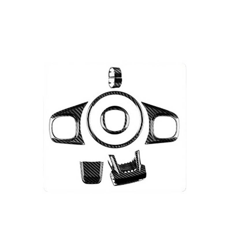 Auto Hartcarbon Aufkleber Für FIAT Für 500 Für Abarth 595 695 2008–2014 2015 2016 2017 2018 2019 2020 2021 2022 2023 Zubehör Innenraum(1Set Type B Red) von BIISVM