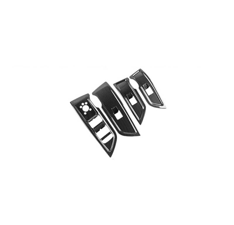 Carbonfaser-Farbe Sitzverstellung Panel Dekoration Abdeckung Trim Für Q5 FY 2018-2020 Auto Styling Innenausstattung Zubehör Innenraum(Window Lift Trim) von BIISVM