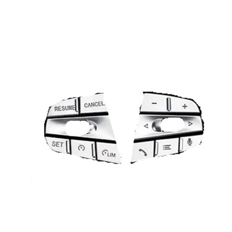Für 3 4 5 Series 6GT Für X3 Für X4 Für X5 Für X6 Für X7 Z4 Auto-Lenkrad-Tastenschalter-Trimmabdeckung Auto-Innenausstattung Zubehör Innenraum(Style D) von BIISVM