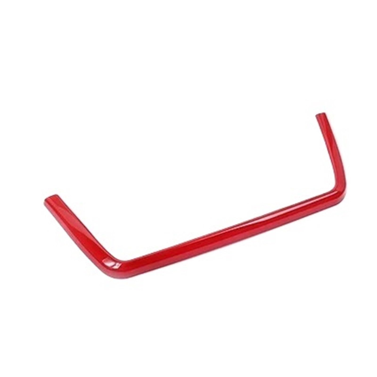 Für 3 4er 3GT F34 F36 F30 13-18 Auto IDrive Multimedia Panel Cover Center Gangschaltung Multi-Media-Taste Abdeckung Trim Zubehör Innenraum(AC Panel red) von BIISVM