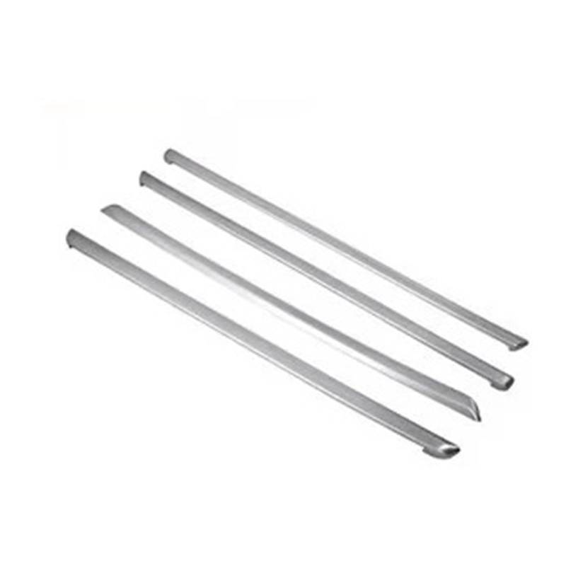 Für 3er 3GT F30 F31 13-18 4PC Auto Innentürleiste Trim Auto Innenausstattung Zubehör Innenraum(3 Series Silver) von BIISVM