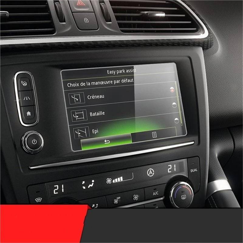 GPS-Navigations-Displayschutz Für Kadjar 2016 2017 Gehärtetes Glas Auto Navigation Screen Protector LCD Touch Display Film Schutz GPS-Displayschutz von BIISVM