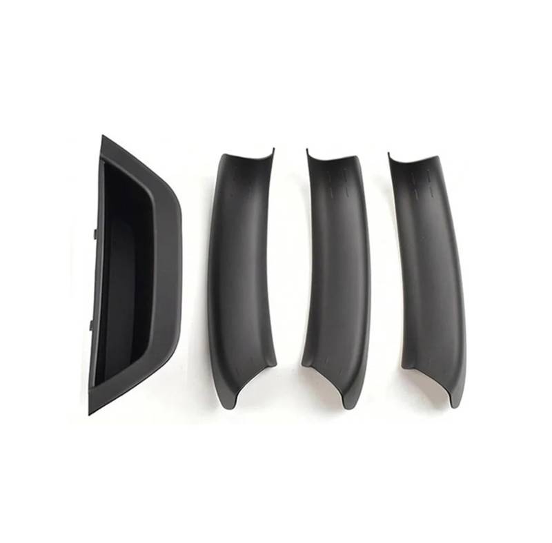 LHD-Autotür Vorne Links Innengriff Zugabdeckung 3 Farben Passend Für X3 F25, Für X4 F26 2011–2017 Zubehör Innenraum(Black-4pcs) von BIISVM