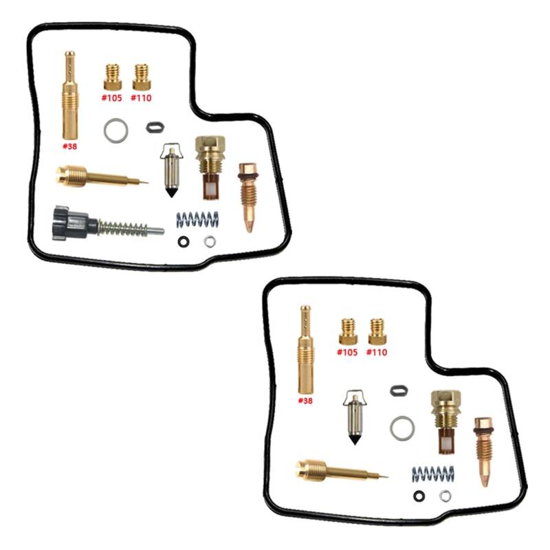 Motorradvergaser Für VT750C Für Shadow 750 1998 1999 2000 2001 2002 2003 Vergaser Reparatur Kit V-Typ Zylinder Carb Für VT750 Float Aircut Teile Vergaser-Reparatursatz(B) von BIISVM